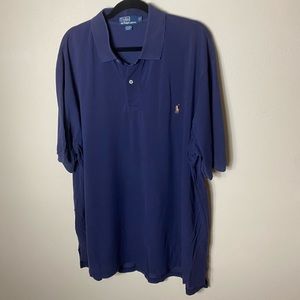 Vintage Polo Ralph Lauren Solid Navy Blue